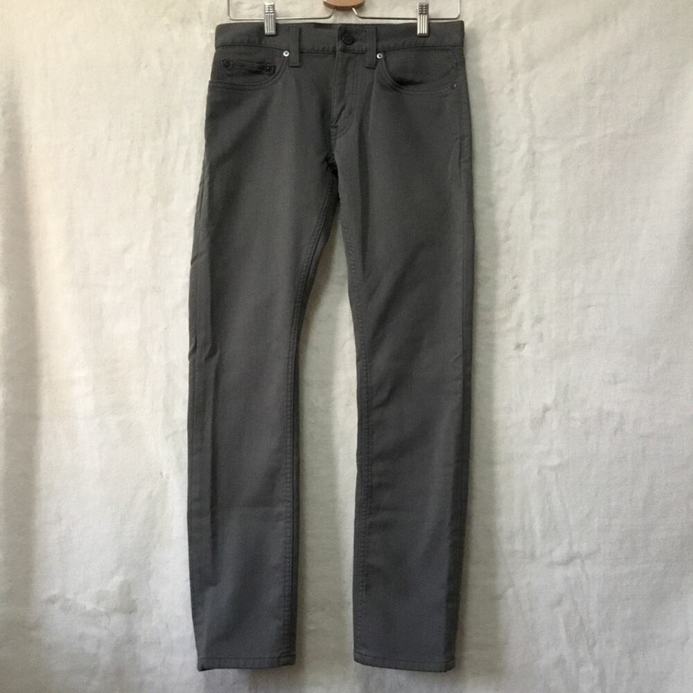 Banana Republic Traveler Smoke Grey Slim Fit Pants